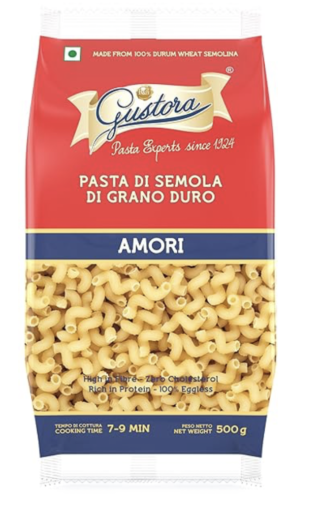 Gustora - Amori Pasta, 500 gm (Pack of 1)
