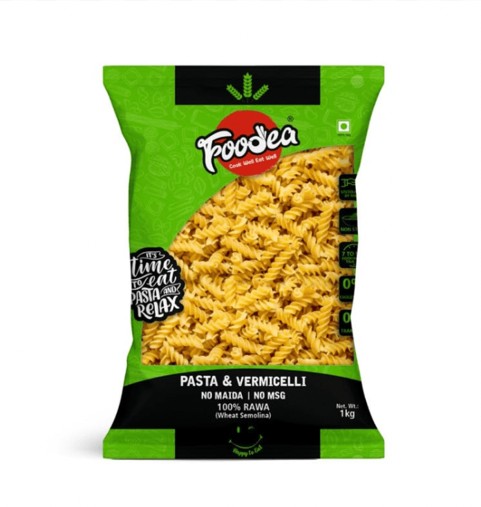 Foodea - Fusilli Pasta, 500 gm (Pack of 1)