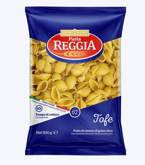 Reggia - Shell Pasta, 500 gm (Pack of 1)