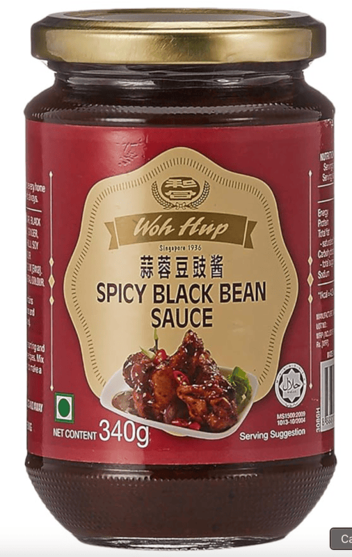 Woh Hup - Spicy Black Bean Sauce, 340 gm (Pack of 1)