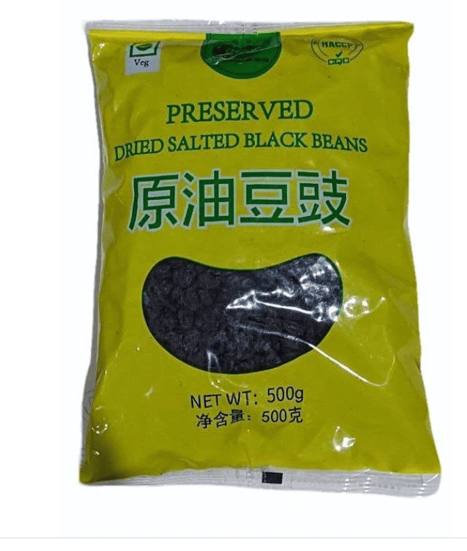 Noriko - Preserved Black Beans Salted, 500 gm (Pack of 1)