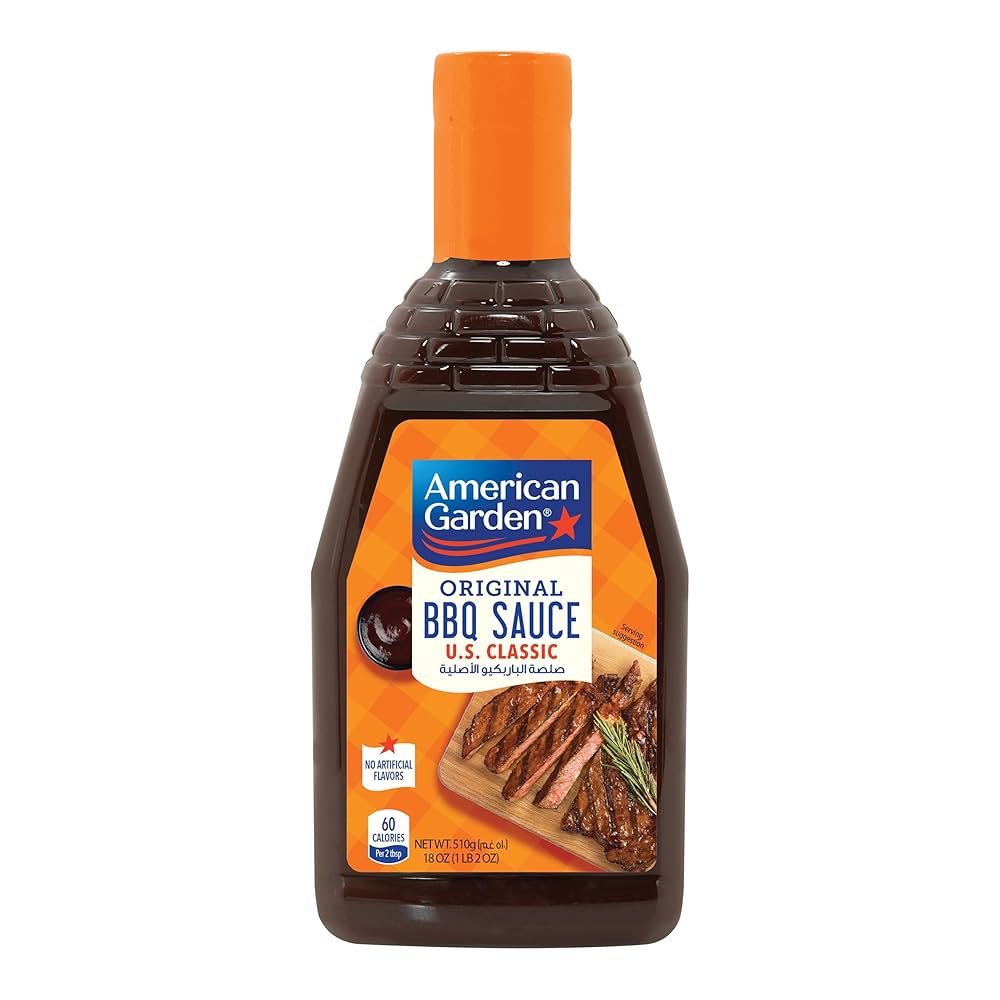 American Garden - Barbeque Sauce (Original), 510 gm (Pack of 1)