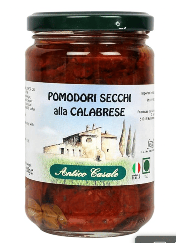 Antico Casale - Sundried Tomato In Oil, 285 gm (Pack of 1)