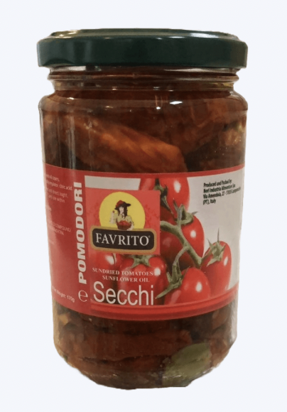 Favrito - Sundrided Tomatoes (in Oil), 280 gm (Pack of 1)