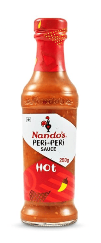 Nandos - Peri Peri Sauce Hot, 250 gm (Pack of 1)