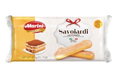 Marini - Savoiardi Ladyfingers Biscuit, 200 gm (Pack of 1)