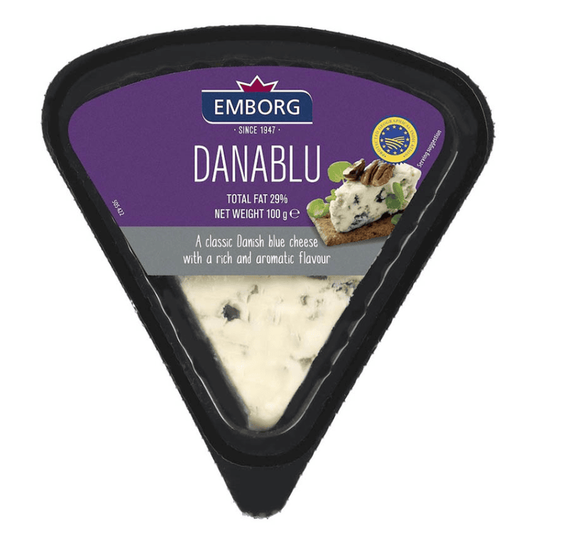 Emborg - Blue Cheese Portion, 100 gm (Pack of 1)