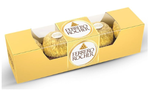 Ferrero Rocher - Premium Chocolates (T-4), 50 gm (Pack of 1)