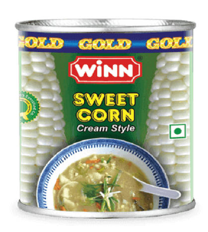 Winn - Sweet Corn (Cream Style), 850 gm (Pack of 1)