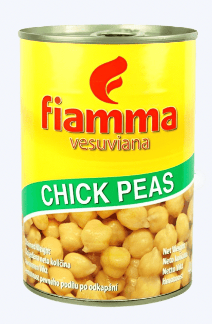 Fiamma - Chick Peas In Brine, 400 gm (Pack of 1)