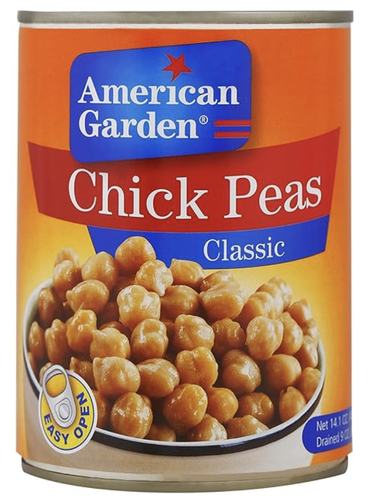 American Garden - Chick Peas, 400 gm (Pack of 1)