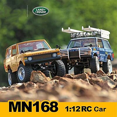 MN168 1:12 Scale 4WD RC Rock Crawler – Range Rover Classic 1970 Style Off-Road SUV | 2.4GHz RTR Remote Control Car