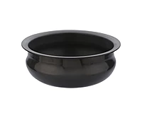 Onions India Gold Hard Anodized Uruli Set of 6 | Traditional Black Cookware | Durable Anodized Aluminum