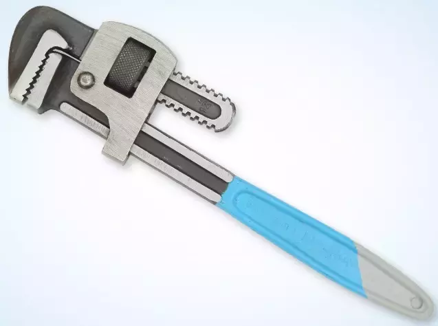 TAPARIA Pipe Wrench 8" 200mm for 0.75inch 8A 1271