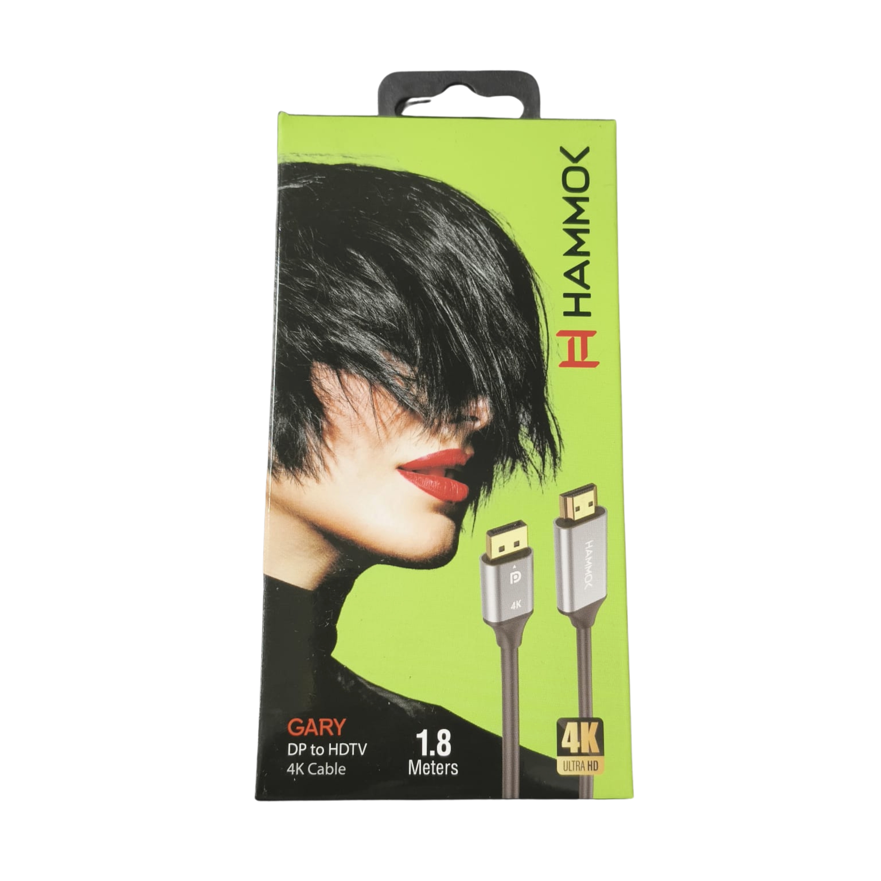 HAMMOK | GARY | DP TO HDTV | 4K CABLE |STABLE SIGNAL TRANSMISSION | | PLUG & PLAY | GREY