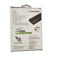 HAMMOK | HURRY M.2 NVME SSD ENCLOSURE | USB 3.1 GEN 2 | 2TB SUPPORT | 10GBPS HIGH-SPEED ALUMINUM CASE | BLACK