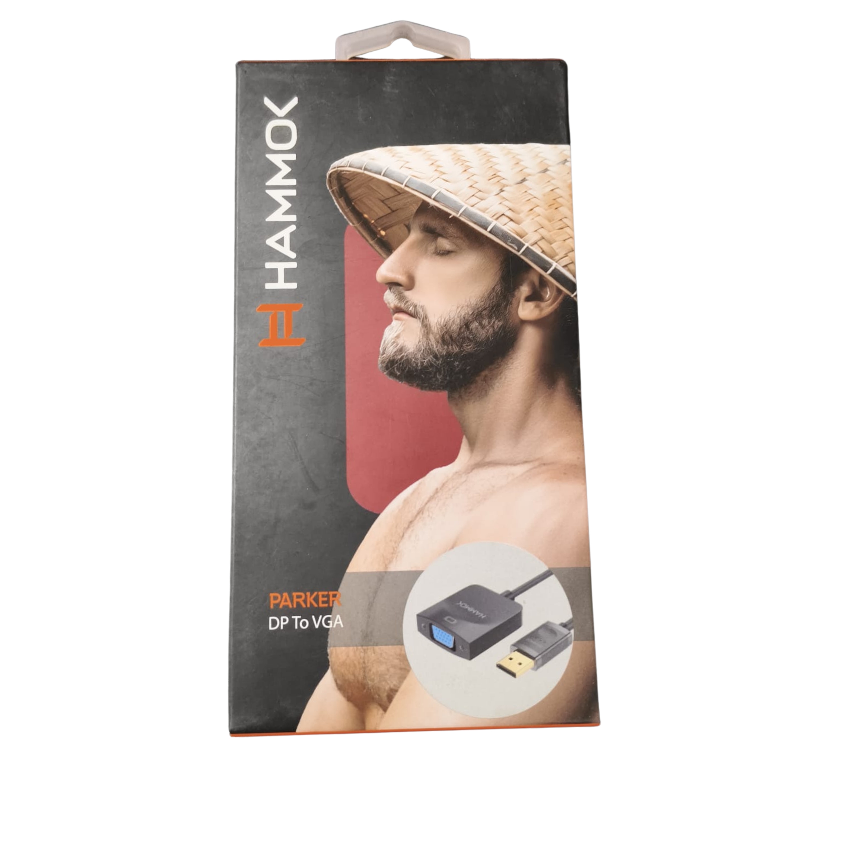 HAMMOK | PARKER | DP TO VGA ADAPTER | STABLE SIGNAL TRANSMISSION | PLUG & PLAY | BLACK