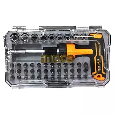 INGCO 47 Pcs T-Handle Wrench Screwdriver Set HKSDB0478 INGCO 47 Pcs T-Handle Wrench Screwdriver Set HKSDB0478