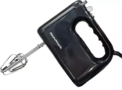 Morphy Richards Pro Mix 300W Hand Mixer- (BLACK) Ideal for Home Bakin