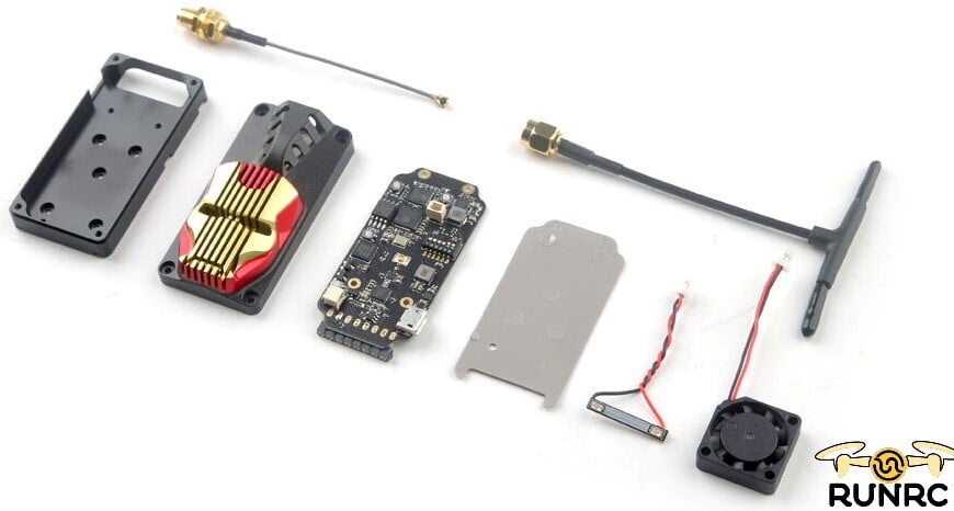 HAPPYMODEL ES24TX Slim 2.4GHz ELRS TX Module HM-RADI-138 - High performance radio link HAPPYMODEL ES24TX Slim 2.4GHz ELRS TX Module HM-RADI-138 - High performance radio link
