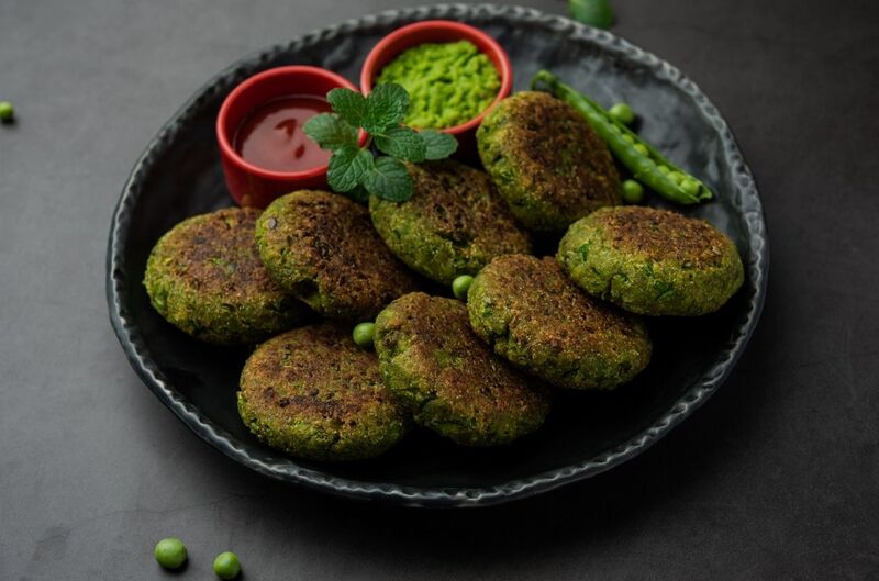 Frozen Jain Harabara Kabab 1 Kg Pkt