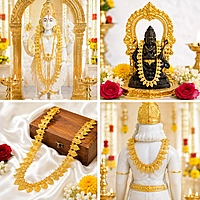 God Alankar Leaf Haram/Attigai for Amman