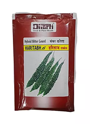 Hybrid Bittergourd Haritabh 50gm by Dharti Seeds