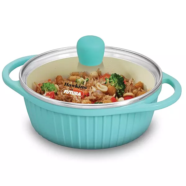 HAWKINS AQUA BABY CASSEROLE 1.25L WITH G/L UBC125G