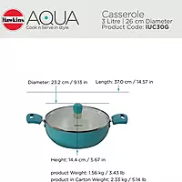 HAWKINS AQUA DFP CASSEROLE INDUCTION 3L IUC30G