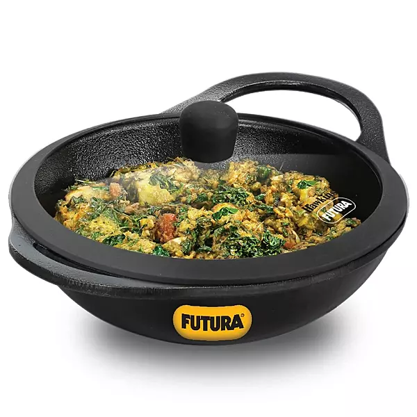 HAWKINS FUTURA CAST IRON KADHAI WIT 2L CIK20G