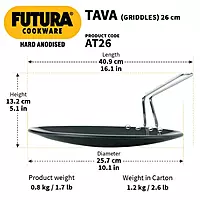 HAWKINS HA TAWA 26CM 4.88MM AT26