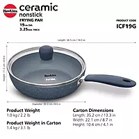 HAWKINS IC CERAMIC NS FP WITH GLASS LI 19CM ICF19G