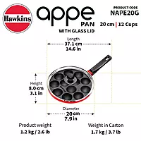 HAWKINS NS APPE PAN 20CM G LID NAPE20G
