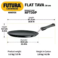 HAWKINS NS FLAT TAWA WITH PLASTIC NFT30P
