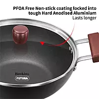 HAWKINS NS FUTURA IC DEEP KADAI 3L G LID INK30G