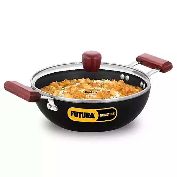 HAWKINS NS IC DEEP KADAI WITH GL 2.5L INDK25G