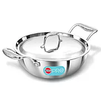 HAWKINS PRO TRI PLY SS DEEP F.PAN 2.5L WITH PSK25S