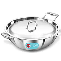 HAWKINS PRO TRI PLY SS DEEP F.PAN 6L WITH PSK60S