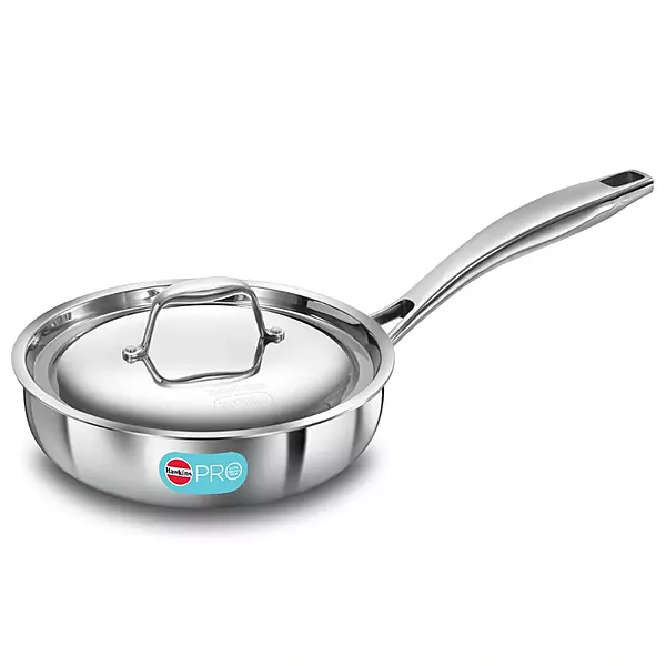 HAWKINS PRO TRI PLY SS F.PAN 18CM W/SS LID PSF18S