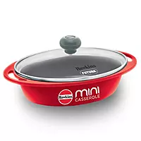 HAWKINS RED ROUND MINI CASSEROLE DCR75G