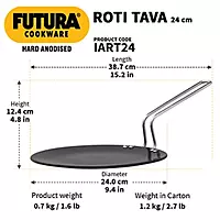 HAWKINS ROTI TAWA 24CM IART24
