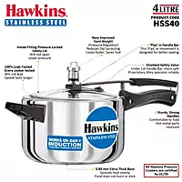 HAWKINS SS COOKER 4.0L (HSS40) PRES.COOKER