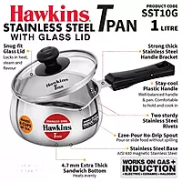 HAWKINS SS T PAN 1L G LID (SST10G)