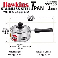 HAWKINS SS T PAN 1L G LID (SST10G)
