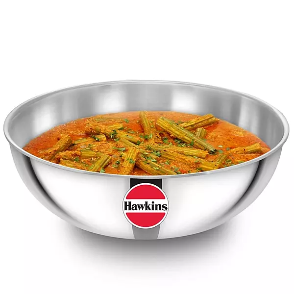 HAWKINS SS TRI PLY METRO KADHAI 5L SSTA50