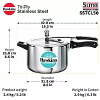 HAWKINS TRI PLY CLASSIC 5L SSTCL50