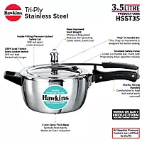 HAWKINS TRI PLY SS COOKER 3.5L HSST35