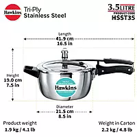 HAWKINS TRI PLY SS COOKER 3.5L HSST35