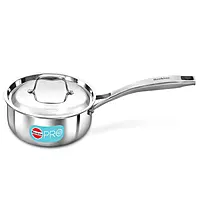 HAWKINS TRI PLY SS SAUCE PAN WITH LID 1.5L PSSP15S