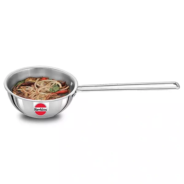 HAWKINS TRI PLY SS TADKA PAN IC 2.5 CUPS STP25